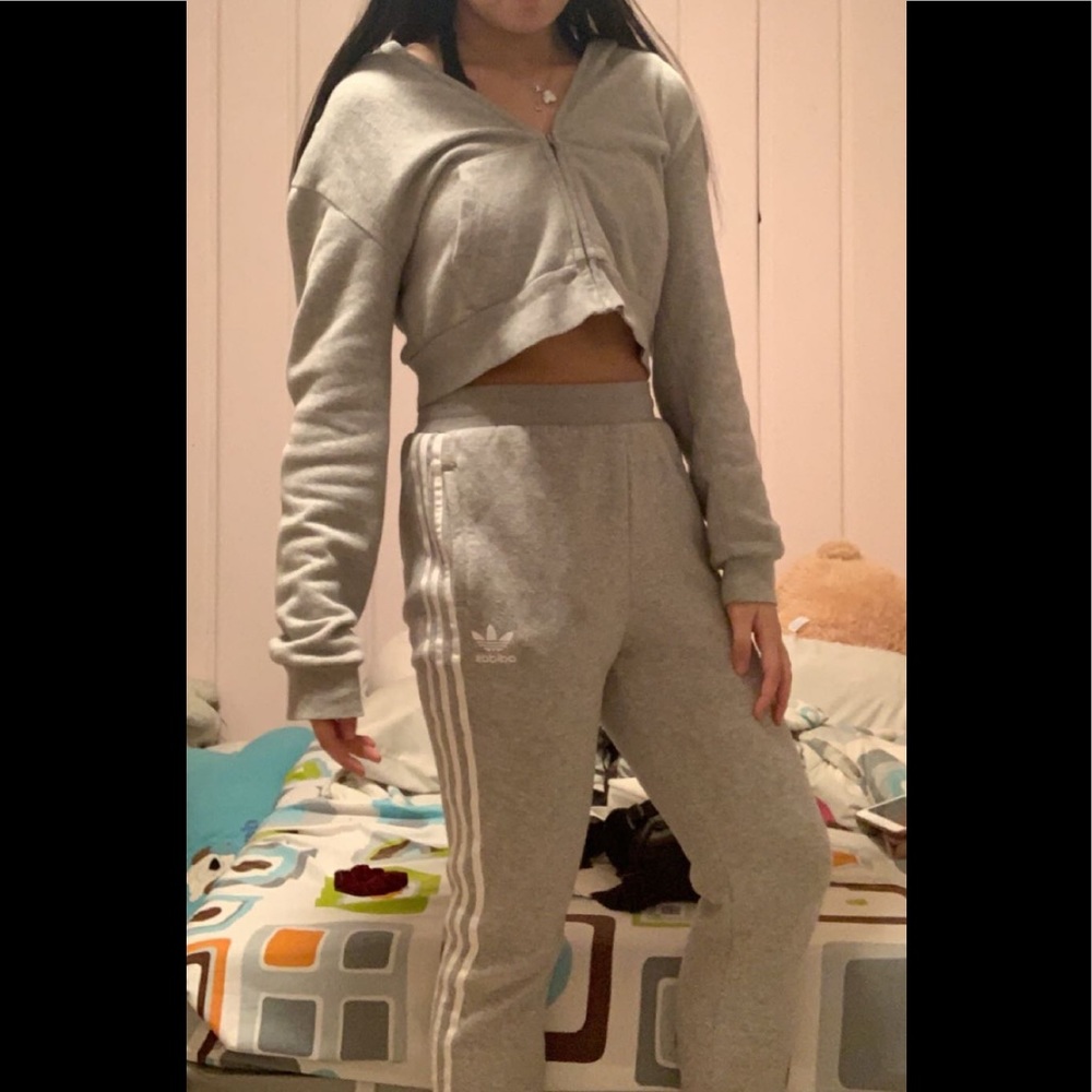 Adidas Grey Sweatpants